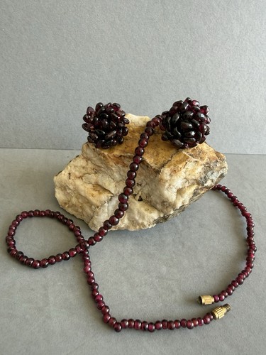 Vintage granat kette - vintage,