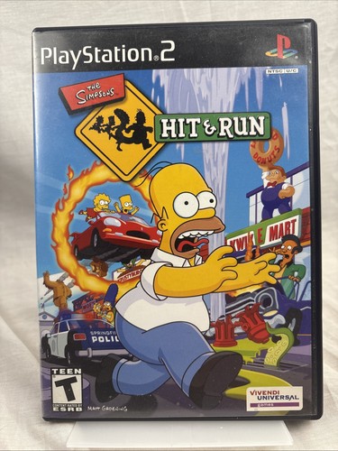 The simpsons hit run sony - &,