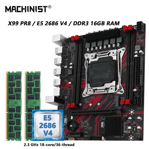 Machinist x99 pr8 mainboard - pr8,