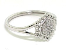 Brillant Ring 333 Weißgold