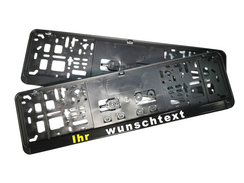Stück kennzeichenhalter - 2,