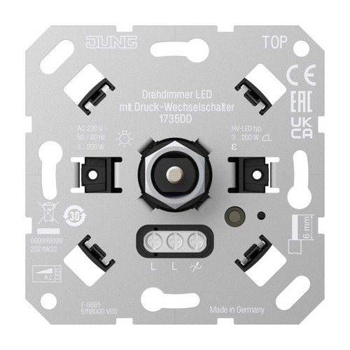 Jung drehdimmer led mit 1735dd - jung,