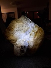 Quarz Lampe  Mineralien Kristall Cluster Mineralien Dekoration Energie 