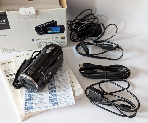Sony hdr cx280e digital - sony, hd