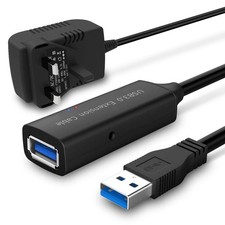 USB 3.0 Verlängerungskabel 10m aktiv mit Signalverstärker
