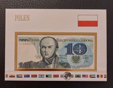Banknotenbrief - Polen 10