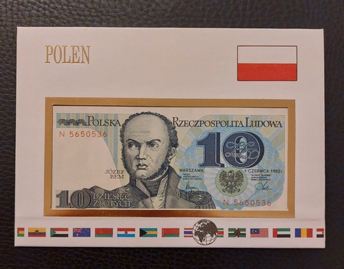 Banknotenbrief polen 10 - banknotenbrief,