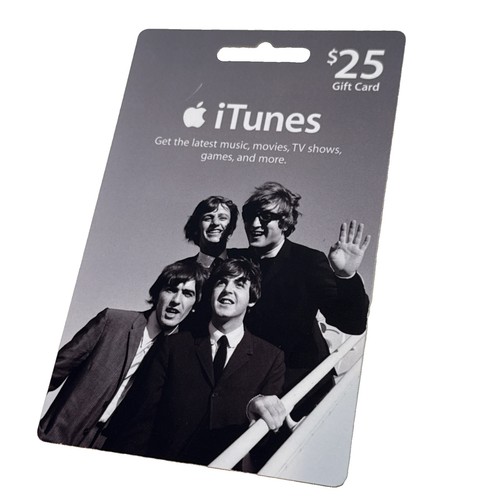 Beatles itunes gift card - beatles,
