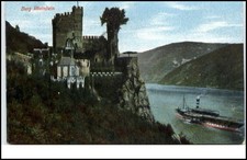 Burg Rheinstein alte AK