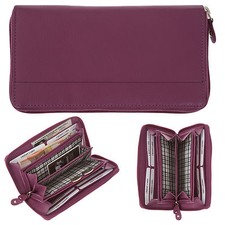 Geldbörse Damen Leder Maxi