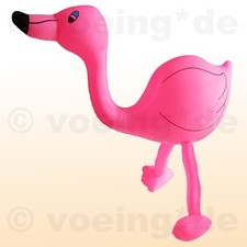 4 Stück Aufblasbarer Flamingo