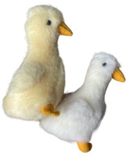 Tchibo Plüsch Küken 16cm Kinder Garten der Tiere Kuscheltier Ente Vogel 2 Stück