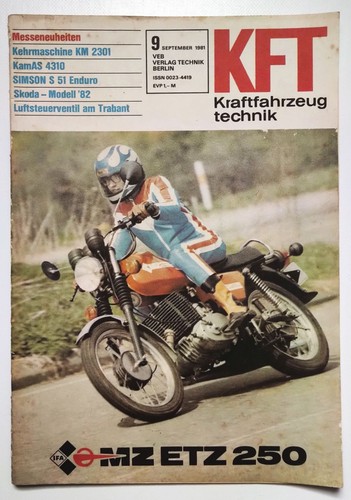 Kft etz 250 motorrad - kft,