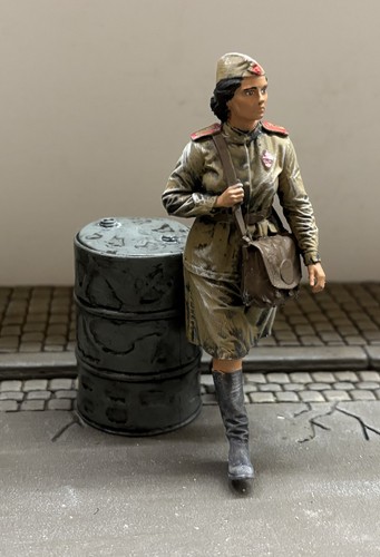 Asiatam russische soldat - soldat, figur