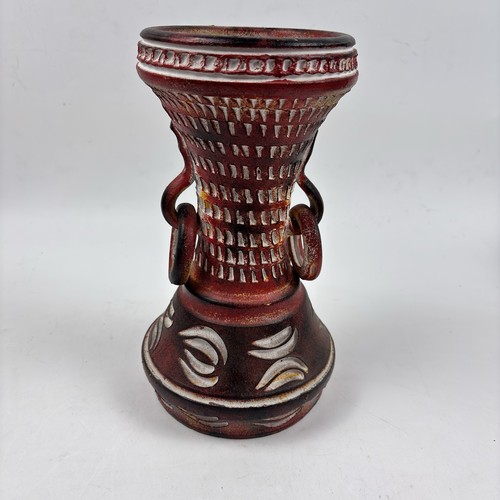 Vintage vase ton afrika - vase,