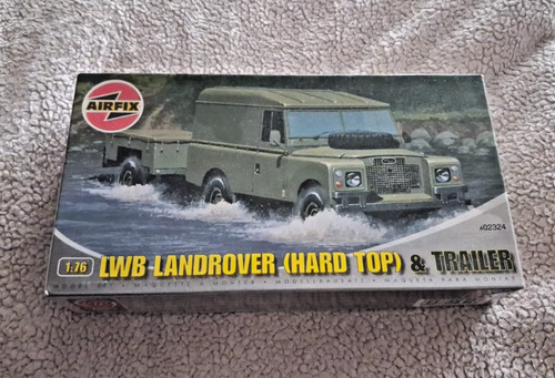 Airfix lwb land rover - 1:76,