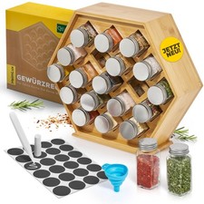 Gewürzregal stehend aus Holz
