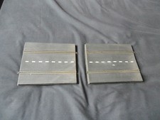 Vintage Tri-Ang Scalextric halbes gerades Gleis x2