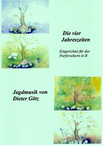 Noten die vier - , jahreszeiten