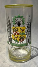 Wappenglas Ilmenau Thüringen schönes altes Glas 1930 er mit Emaillemalerei