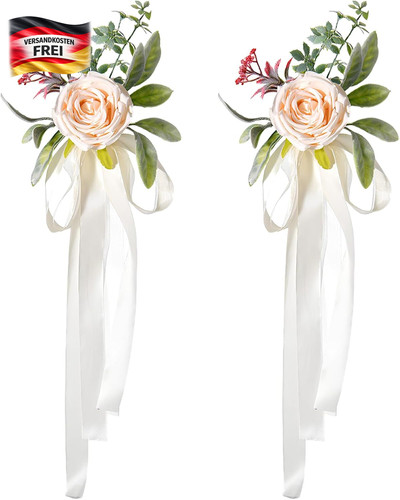 Hochzeitsautoschmuck set aus - hochzeitsautoschmuck,