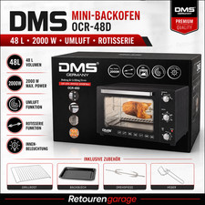 Dms mini backofen ocr - mini-backofen, 48l