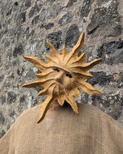 Papier-mache mask "Solar