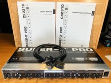 Behringer SUPER-XPRO CX2310 aktive Frequenzweiche Mono 3 Wege Stereo 2 Wege +Sub