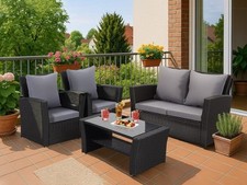 Mexo polyrattan gartenmöbel - polyrattan,