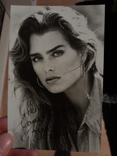 Brooke Shields original AUTOGRAMM