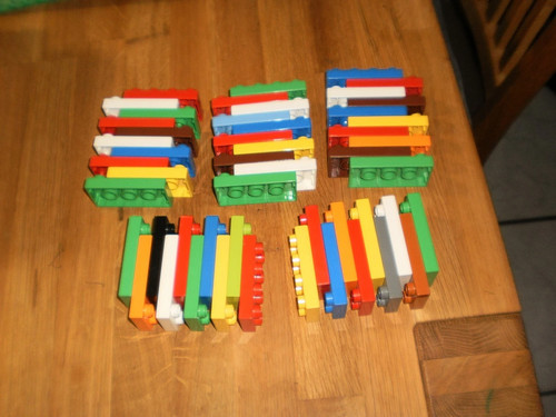 Lego duplo flache steine - duplo, 50