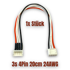 1x 3s 4Pin Lipo Akku Balancerkabel JST XH   EH Male Stiftwanne Kokam Hyperion RC