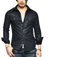 Herren Echt Lammleder Leder