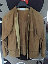 moderne  Wildlederjacke Gr. 42