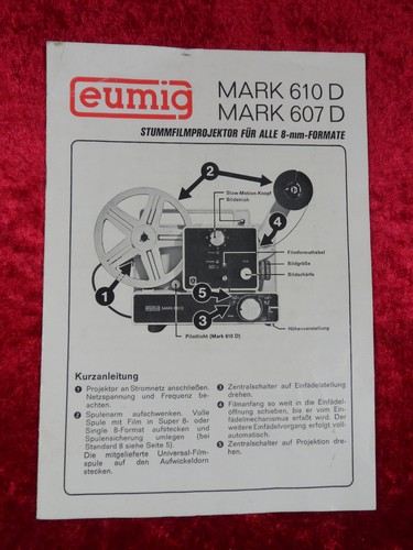 Eumig mark 610 607 d - eumig,