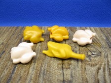 5 Hähnchen Zubehör City Supermarkt Imbiss Küche Metzger Playmobil PF707