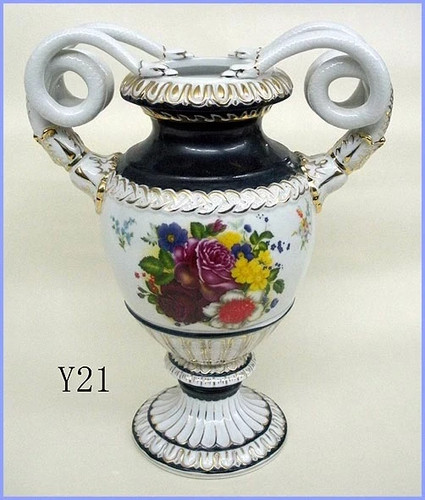 Schlangenvase blumen vase - blumen,