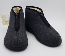 Winter Hausschuhe Hausstiefel Filz Schurwolle WARM 40-47 Hüttenschuhe Puschen