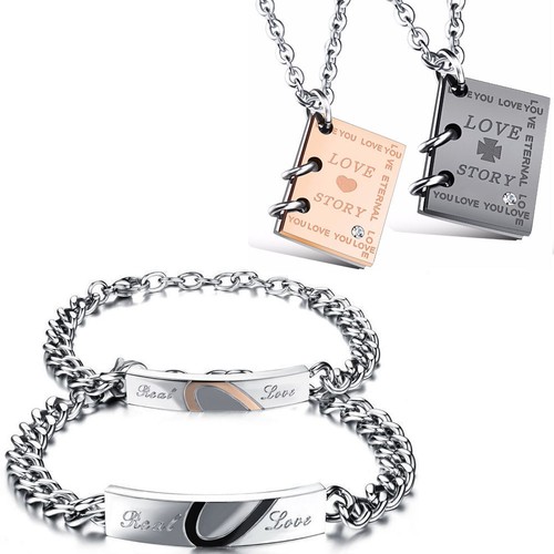 Partner schmuckset edelstahl - partner,