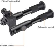6" Gewehr Zweibein federbelasteten Beine Rückkehr Bipod für Jagdgewehr Schiessen