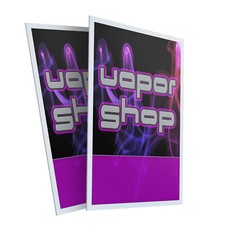 Vapor Shop 24" x 36" 2 Pack Of
