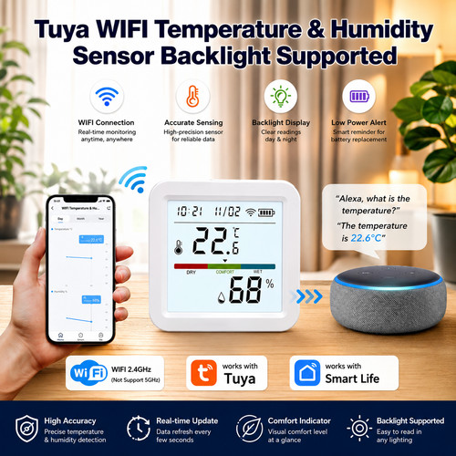 Tuya wifi smart thermometer - tuya,