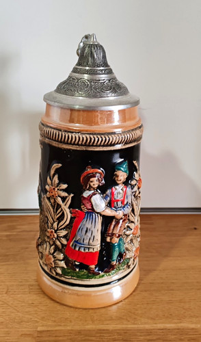 Germany steingut bierkrug - steingut,