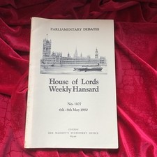 House of Lords,  Parliamentary