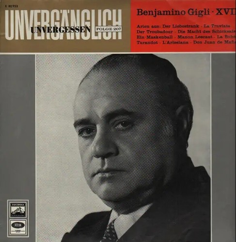 Benjamino gigli xvii - benjamino,