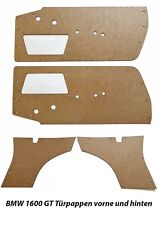 Türverkleidung Türpappen für BMW 1600 GT (Glas) Baujahr 1967-1968 vorne + hinten
