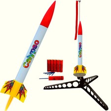 fliegende Modellrakete Calypso