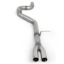 FOX Edelstahl Sportauspuff Vorschalldämpfer Ersatzrohr Audi TT 8J RS quattro