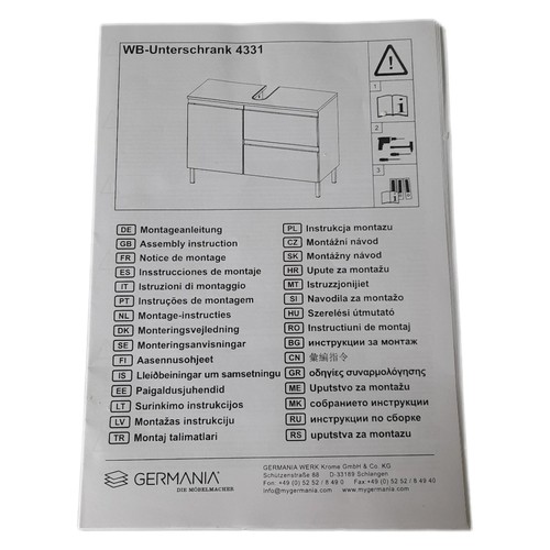 Germania unterschrank - germania, wb-unterschrank