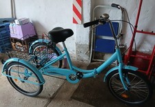 Dreirad 3-Rad 26 Zoll Dreirad Klappbar Dreirad Erwachsene